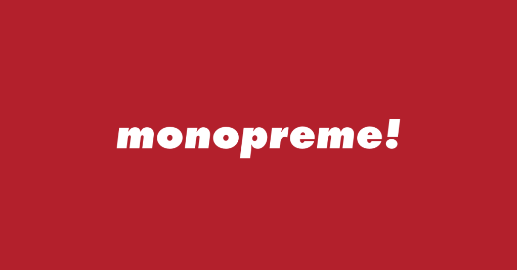 simple font logo, white, Futura Extra Bold Italic, on red background, hex code (#B3202C) resized to 1200x628px with 269px margins L/R, 259px margins T/B to fit better on featured images